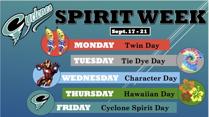 Cyclone Spirit Week!